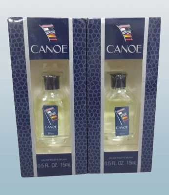 JUEGO DE 2 CANOA DANA PARA HOMBRE EAU DE TOILETTE SPLASH 0,5 OZ EN CAJA Foto 1 de 3
