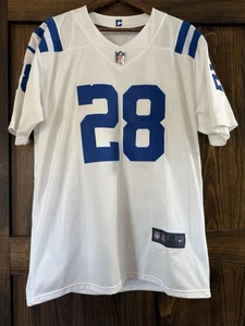 Indianapolis Colts Jonathan Taylor #28 Nike On Field Game Trikot Medium NFL Neu ohne Etikett - Bild 1 von 10