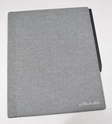 reMarkable 2 RM110 10.3" Paper Tablet w. Marker Plus + Folio Grey 1gb/8gb - Image 1 of 4