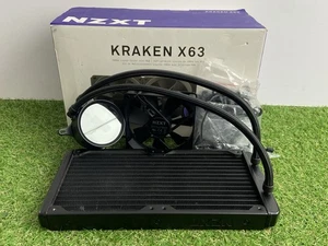 NZXT Kraken X63 AIO CPU Chłodnica cieczy RGB z pudełkiem *NIEPRZETESTOWANY* - Zdjęcie 1 z 12