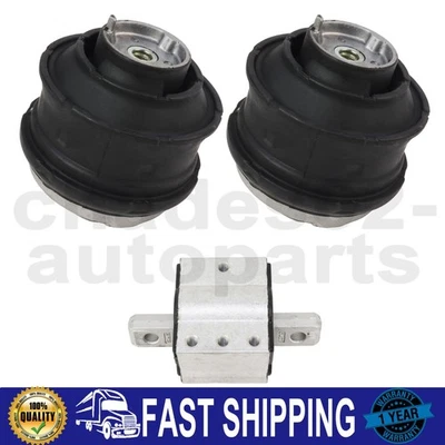 3pcs Engine Motor & Transmission Mount for Benz W202 C208 C230 C280 CLK320 - Image 1 of 4