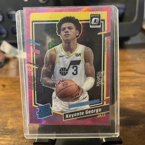 Óptica Panini Donruss 2023-24 - Clasificado Novato Keyonte George #223 Rosa Hyper Prizm - Imagen 1 de 2