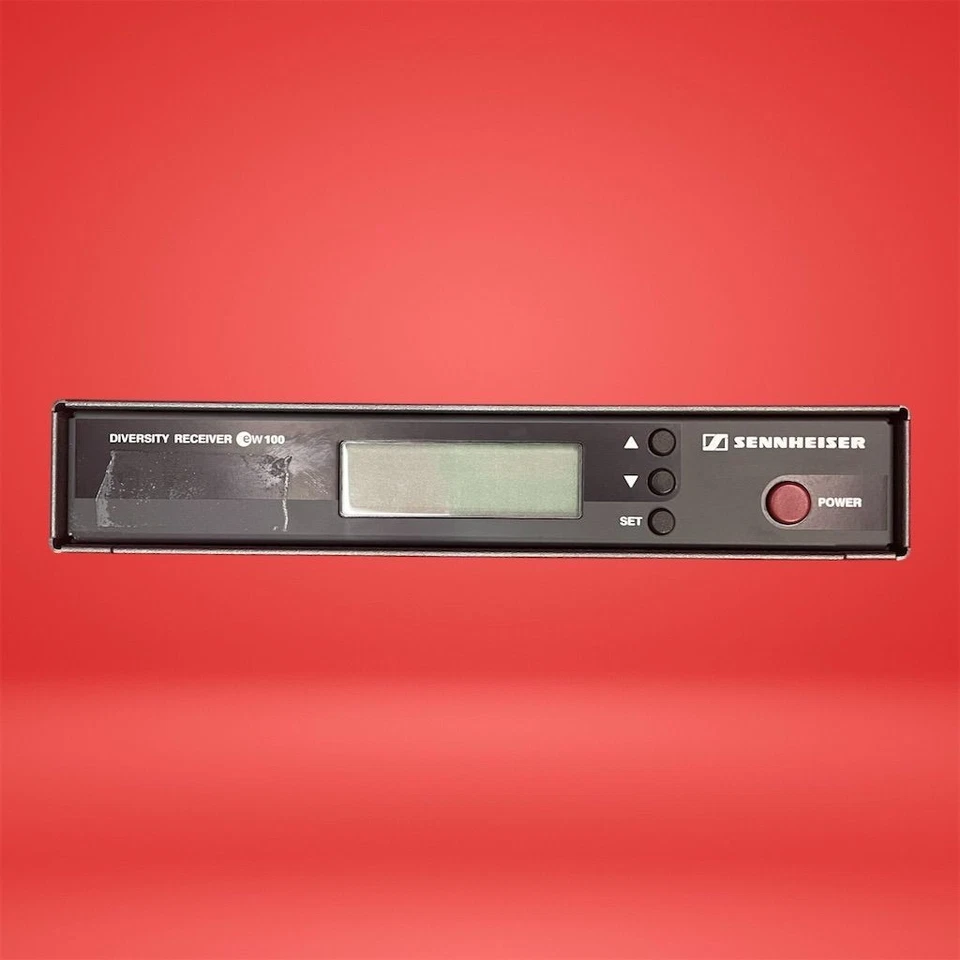 Sennheiser EW100 Diversity Receiver with LCD Screen 740-772 MHz - Image 1 of 4