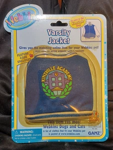 Webkinz Clothing - Varsity Jacket - Sealed - Unbenutzter Code - Neu - KOSTENLOSER VERSAND - KARTON - 5 - Bild 1 von 4