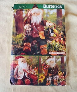 1997 Butterick Crafts Sewing Pattern #5030 Decorative Woodland Elves Dolls UNCUT - Picture 1 of 14