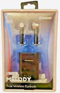 Muze by Vivitar Melody True Wireless Bluetooth Earbuds Black Siri Google Voice - Picture 1 of 2
