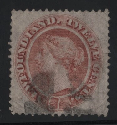 #28a Newfoundland Canada used well centered - Image 1 of 2