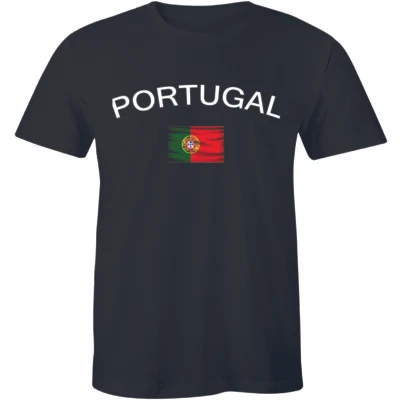 Portugal Flag World Cup Soccer Portuguese National Flag Pride T-Shirt Tee Men's - Image 1 of 4