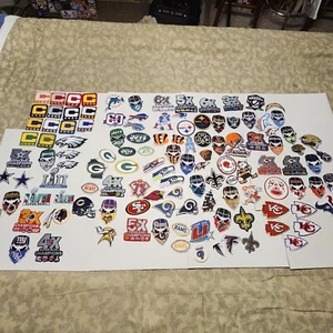 NFL NATIONAL FOOTBALL LEAGUE TEAM EMBROIDERED PATCHES/YOU PICK ANY 5 - Picture 1 of 9