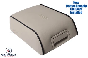 2006 Lincoln Mark LT -Replacement Leather Storage Compartment Lid Cover, Tan - Picture 1 of 12