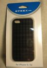 Dynex DX-MA5DB22 Black Patterned TPU Material Phone Case for iPhone 5/ 5S NWT