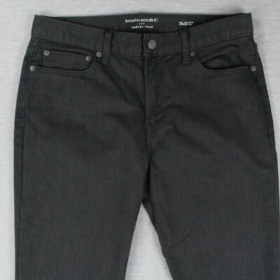 Jean de Viaje Banana Republic Calce Ajustado Para Hombre 32x32 Algodón Carbón Poli Elástico Foto 1 de 4