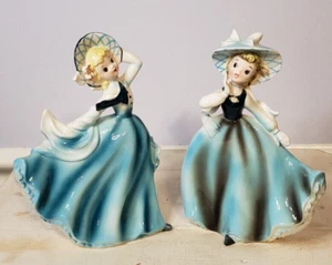 Ucagco Paar MCM Damen in blau tanzen - Japan - seltenes Paar - Bild 1 von 21