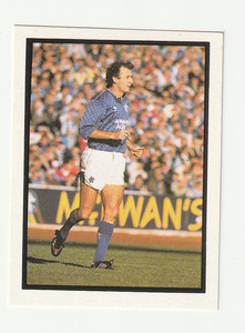Daily Mirror Soccer 88 Spare Football Sticker -  Trevor Francis Rangers