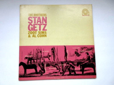 COVER SLEEVE ONLY - THE BROTHERS - STAN GETZ / ZOOT SIMS PRESTIGE JAZZ MONO  EX - Image 1 of 4