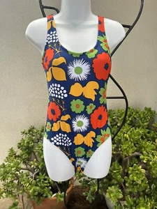 Marimekko Target Swimsuit One Piece Bold Floral Small - Picture 1 of 12