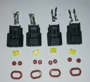6x Ignition coil connector coilpack jaguar x type 3.0 s type x300 - Picture 1 of 3
