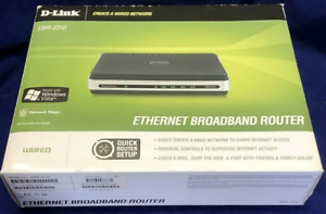 D-Link EBR-2310 4-Port 10/100 Wired Ethernet Broadband Router ~ NEW IN BOX
