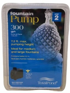 Total Pond Fountain Pump 300gph MD11300 New SEALED - Picture 1 of 4