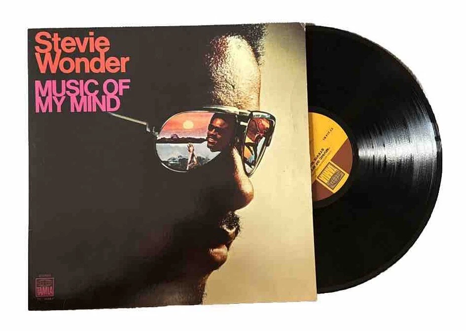 STEVIE WONDER MUSIC OF MY MIND TAMLA T314v1 gatefold '72 LP original vinyl soul! - Image 1 of 1