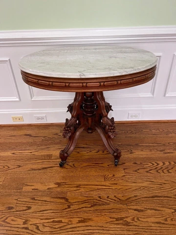 Thomas Brooks Oval Table Circa 1880 Cover