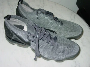 2017 Mens Nike Air Vapormax Flyknit 2 Dark Grey/Wolf Grey Running Shoes! Size 12 - Picture 1 of 12