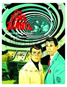 VINTAGE REPRINT - 1966 - THE TIME TUNNEL COLORING BOOK SAMPLER - Picture 1 of 12