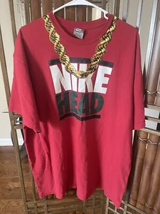 Camiseta Nas Nike Head / Got 👟 KICKS 👟 that excite the Feds (Halftime) 3XL - Imagen 1 de 13
