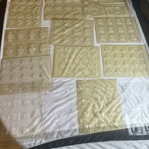 Apollo Tulsa Ok Chocolate Candy Mold Lot Of 13 Christmas - Picture 1 of 14