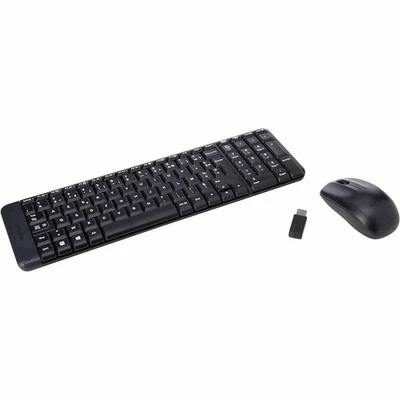Logitech MK220 Wireless Mouse And Keyboard Kit Azerty Layout French FR Set - Image 1 of 4