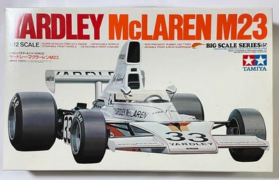 YARDLEY McLAREN M23 TAMIYA 1/12 Big Scale Series 1974 Japan Import Toy - Immagine 1 di 4