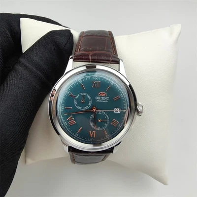 Reloj Orient Bambino Automático Mecánico Correa Cuero RN-AK0703E Foto 1 de 4