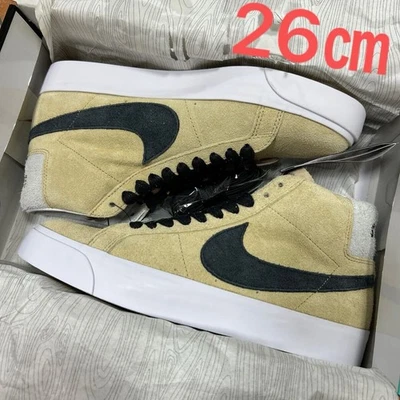 Stussy x Nike SB ZOOM Blazer Mid Gold/Black US8 New 26cm AH6158-700 - Image 1 of 4
