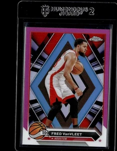 2023-24 Topps Chrome Pink Refractors #126 Fred VanVleet - Picture 1 of 2