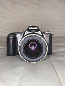 Canon EOS Kiss IIIL. 35mm Film Camera W/ Tamron 28-80 MM Lens. Works! - Picture 1 of 13