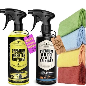 SPARSET Auto Reiniger Innenraumpflege + Insektenentferner + 4 Mikrofasertücher - Bild 1 von 12
