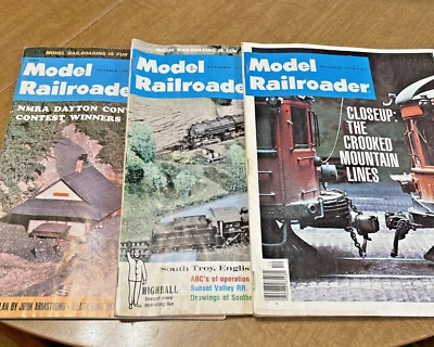 Model Railroader Magazines October, November & December, 1975 - Image 1 of 4