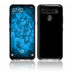 Custodia LG K51 S trasparente nero Cover K51 S in silicone - Foto 1 di 7