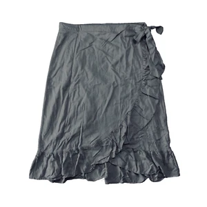 ~SS~ Size 16 JEANSWEST Chloe Midi Wrap Skirt in Sage - Picture 1 of 6