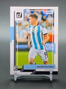 2022-23 Panini Donruss #8 JULIAN ALVAREZ ARGENTINA RC - Imagen 1 de 2