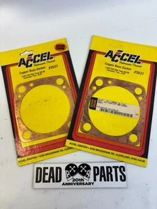Harley 1340 EVO Big Twin XL copper .010" cylinder base gaskets 3537 - Picture 1 of 2