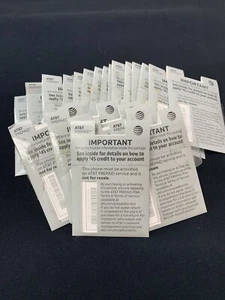 AT&T Prepaid $45 Credit w/ Sim Card Instantly Added No Credit Card Needed  - Picture 1 of 1