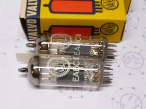2 x Röhre, Tube - EABC80 Valvo neu - geprüft mit Roetest - sehr gut #RN - Bild 1 von 2