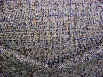 6Y Clarke & Clarke F1386 Pierre Textured Boucle Weave Upholstery Fabric - Image 1 of 4