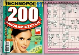 Krzyżówki panoramiczne 200 kwiecień 2024 Polish Crosswords in Polish - Picture 1 of 1