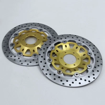 Fit For CBR250RR MC22 NSR250R MC18 MC21 MC28 Floating Front Brake Disc Rotor - Image 1 of 4