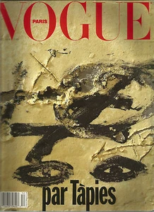 Vogue Paris December 1991-Antoni Tapies - Claude Picasso- David Seidner- Expo'92 - Picture 1 of 12