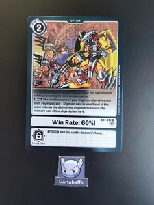 Digimon Card Game Gewinnrate: 60%! EX1-071 RARE Classic Collection - Bild 1 von 1