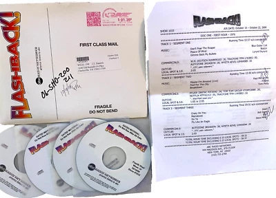 10/16/06 4 HR FLASHBACK TO 1976, 1985, 1968 (22 MIN), COLORS, LED ZEPPELIN II - Image 1 of 4