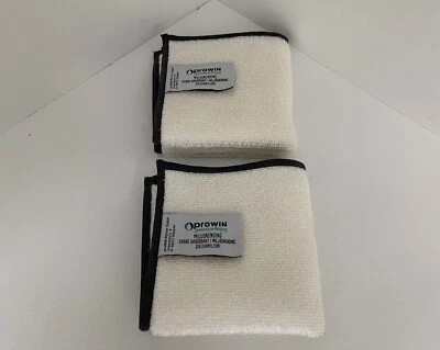 proWIN Millionending 25x25 cm graue Umkettelung Bambustuch 2 Stück - Sonderpreis - Bild 1 von 2